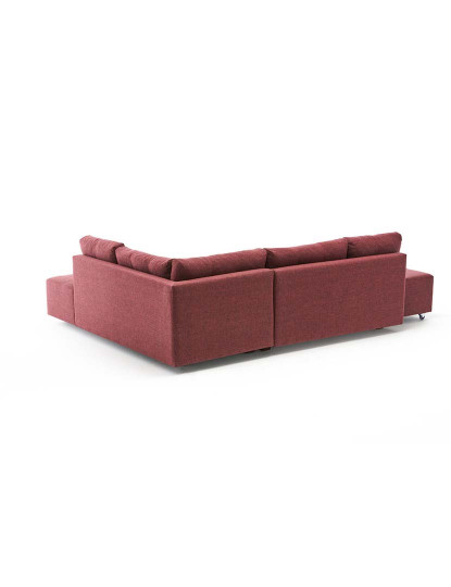 imagem de Sofá-Cama Chaiselongue Direita Manama Vermelho6