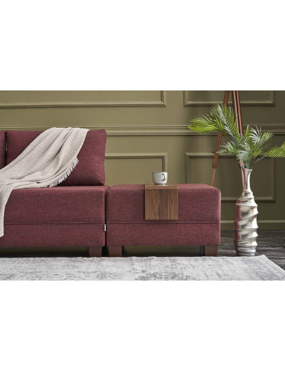 imagem de Sofá Chaiselongue Esquerda Fly Claret Vermelho5