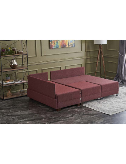 imagem de Sofá Chaiselongue Esquerda Fly Claret Vermelho4