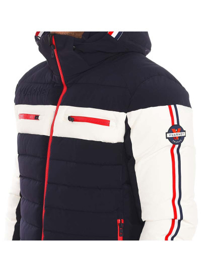 imagem de Casaco Ski Homem Azul Navy e  Branco2