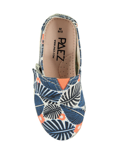 imagem de Paez Classic Raw Print Leafs Azul  5