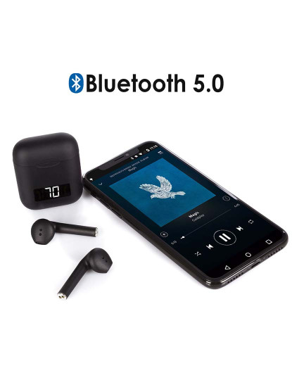 imagem de Auriculares TWS i99 Bluetooth 50,   Preto6