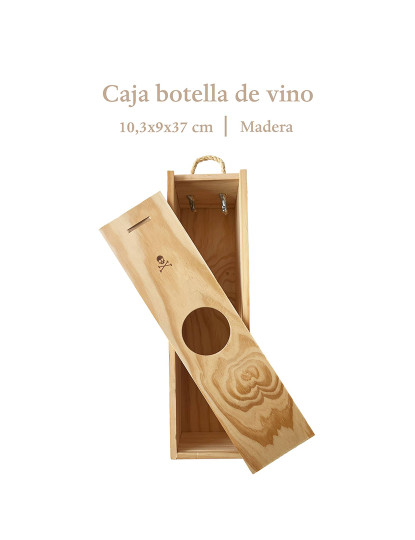 imagem de Caixa presente garrafa vinho 37cm2