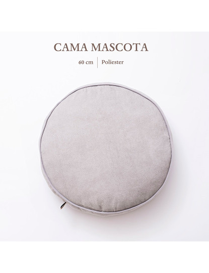 imagem de Cama Pet 62x60x49 cm cinza2