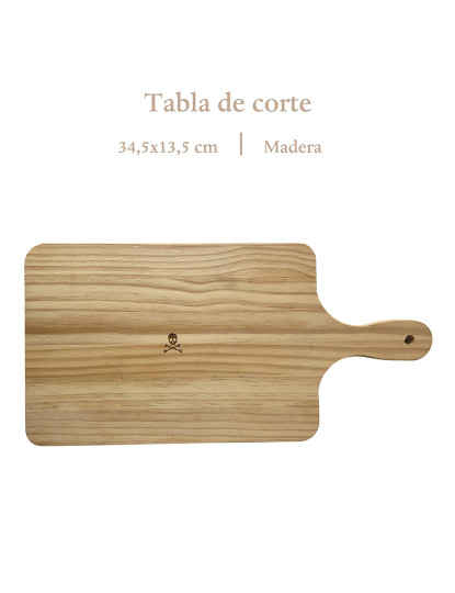 imagem de Tábua corte madeira 39x19,5 cm2