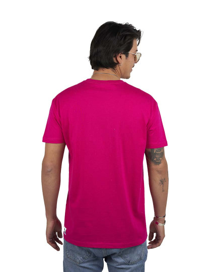 imagem de T-Shirt University Homem Fuchsia3