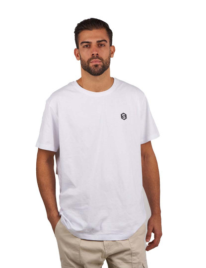 imagem de T-Shirt Oversize Homem Branco1