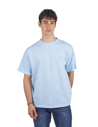 imagem de T-Shirt Oversized BeHappy Homem Azul1
