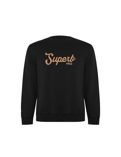 imagem de Sweatshirt New Vintage Homem Preto3