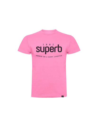 imagem de T-Shirt ICON TEE Homem Rosa1