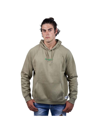 imagem de Sweatshirt Capuz Real Pandemic Homem Verde Olive1