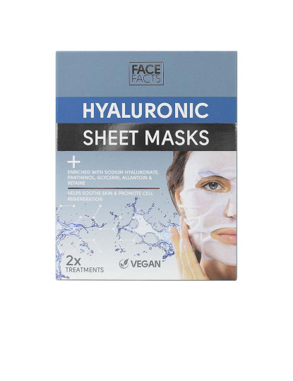 imagem de Hyaluronic Sheet Máscara 2 X 20 Ml1