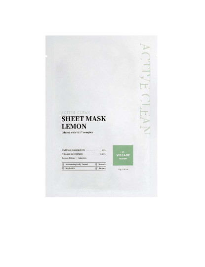 imagem de Active Clean Sheet Máscara Lemon 23 Gr1