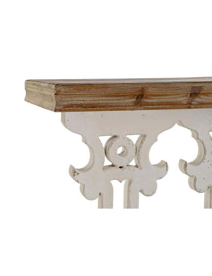 imagem de Consola Abeto Mdf Envelhecido Branco 2