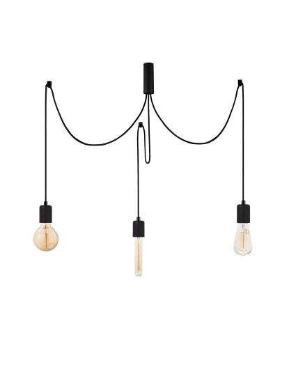 imagem de Candeeiro Teto Kabluni-MR-927 Preto2