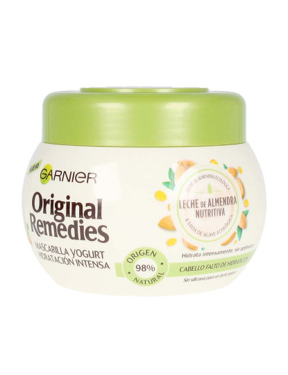 imagem de Máscara Leite Amêndoas Original Remedies 300Ml1