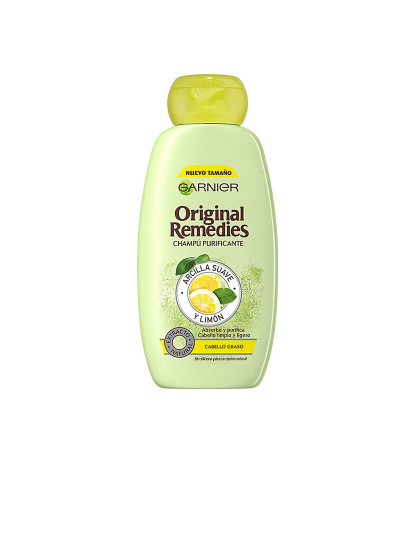 imagem de Champô Argila e Limão Original Remedies 300Ml1