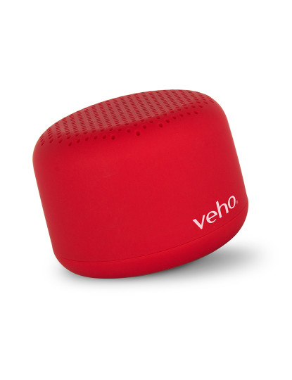 imagem de Veho M3 Portable Rechargable Wireless Bluetooth speaker 3 Watts - Red2