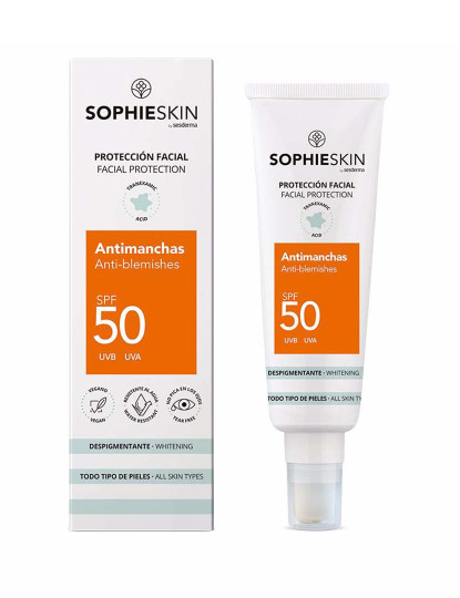 imagem de Creme Solar Facial Anti-Manchas Sophieskin SPF50 50Ml1