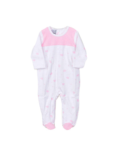 imagem de Babygrow Ab Tras Yancy Branco E Rosa2