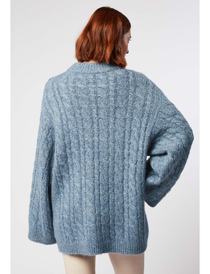 imagem de Pullover Senhora Azul Cinza3