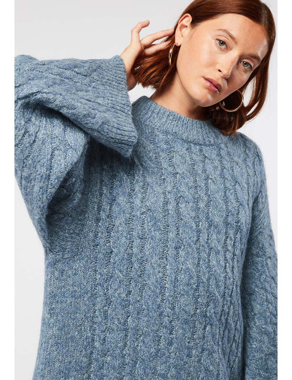 imagem de Pullover Senhora Azul Cinza4