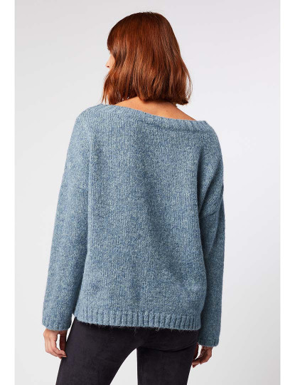 imagem de Pullover Senhora Azul Cinza3