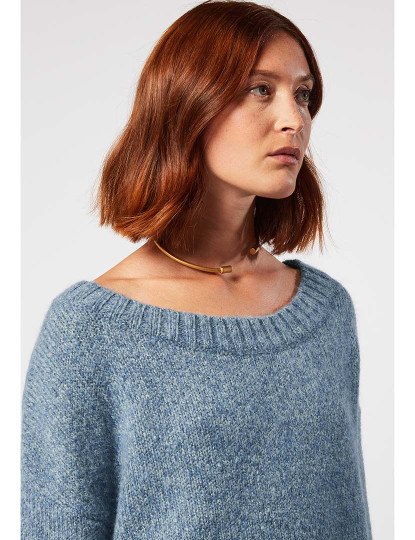 imagem de Pullover Senhora Azul Cinza4