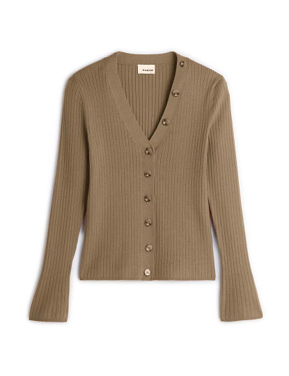 imagem de Cardigan Senhora Camel2