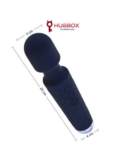 imagem de Vibrador Wand - 20 programas e 8 velocidades - 160 opções de vibração - Preto4