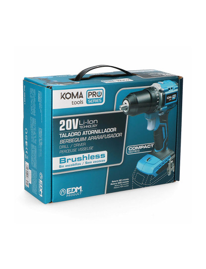 imagem de Berbequim com chave de fendas Koma Tools Pro Series - Compact 50 Nm1