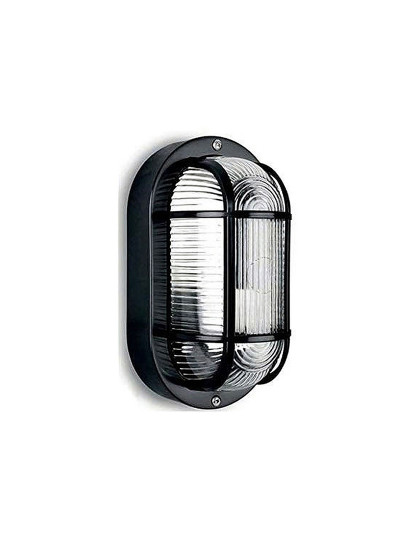imagem de Luz de Parede EDM 34351 Tarragona Preto Plástico 40 W E271