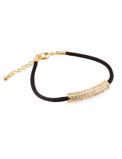 imagem de Pulseira Senhora Tailândia Dourada Swarovski Elements 1