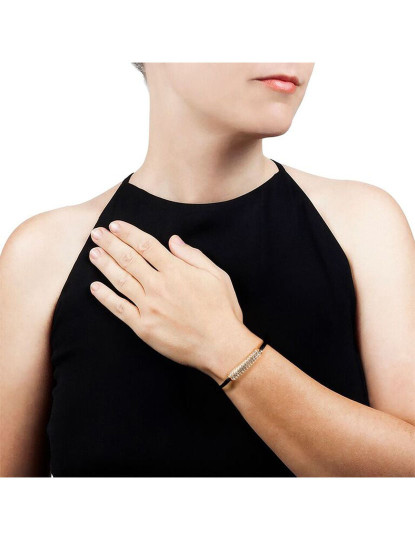 imagem de Pulseira Senhora Tailândia Dourada Swarovski Elements 2