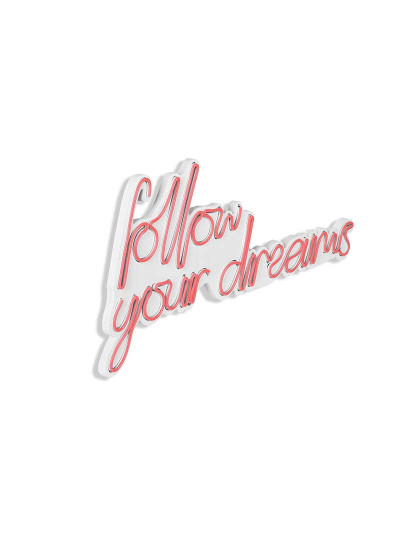 imagem de Iluminação de Parede Follow Your Dreams Rosa8