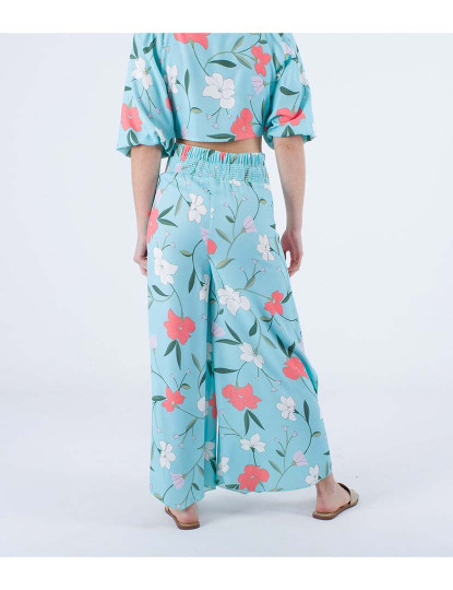 imagem de Calças Senhora Poppy Wide Leg Pant Aqua4