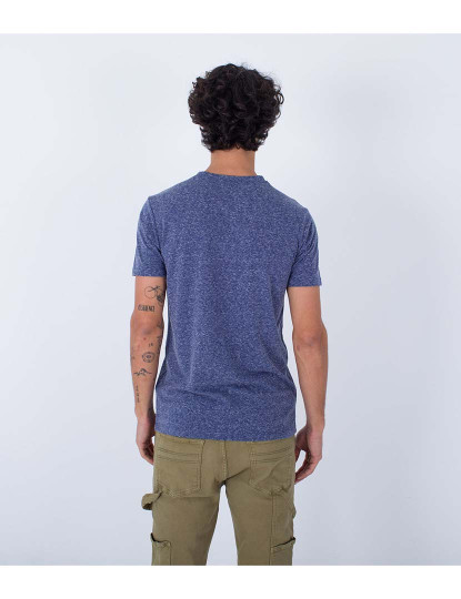 imagem de T-Shirt Homem M Oceancare Outline Textured Ss Tee Obsidian4