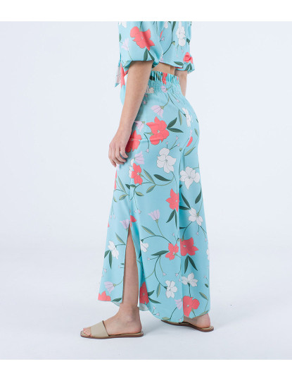 imagem de Calças Senhora Poppy Wide Leg Pant Aqua3