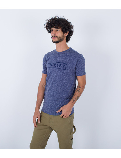 imagem de T-Shirt Homem M Oceancare Outline Textured Ss Tee Obsidian2