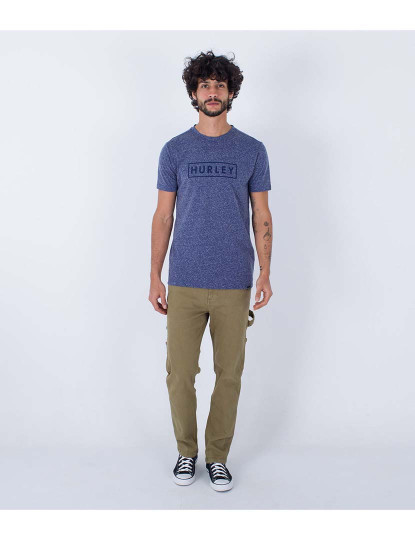 imagem de T-Shirt Homem M Oceancare Outline Textured Ss Tee Obsidian6