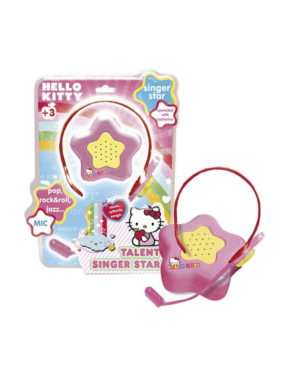 imagem de Microfone para Karaoke Hello Kitty Cor de Rosa2