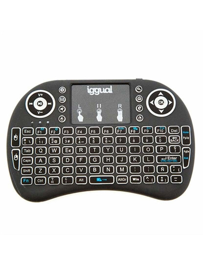 imagem de Teclado Mini teclado inalámbrico con panel táctil1