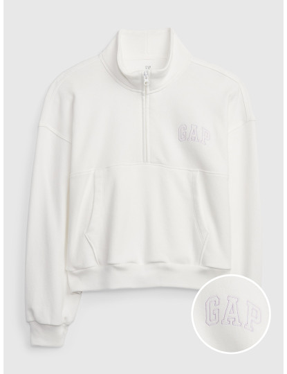 imagem de Sweatshirt Rapariga Branco1