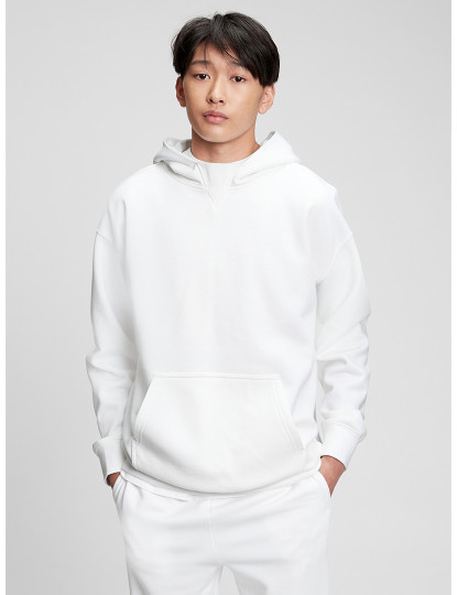 imagem de Sweatshirt com Capuz Rapaz Branco1