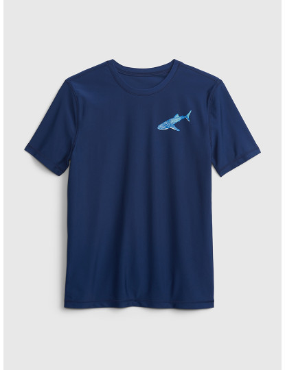 imagem de T-shirt Praia Rapaz Azul1