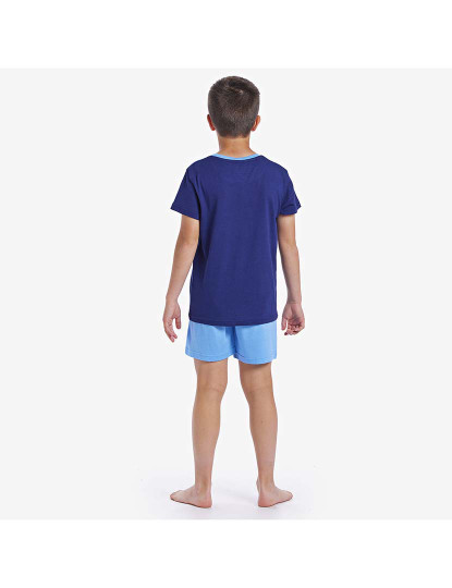 imagem de Pijama manga curta Boy's Fun Menino Azul marinho5