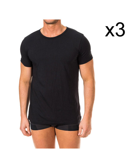 imagem de Pack 3 T-Shirts Homem Preto1