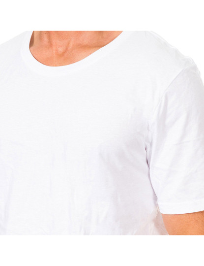 imagem de Pack 2 T-Shirts Interior Homem Branco2