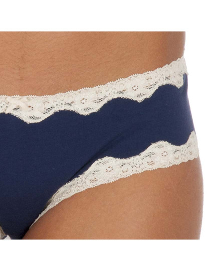 imagem de Cuecas Culotte Senhora Azul e Branco3