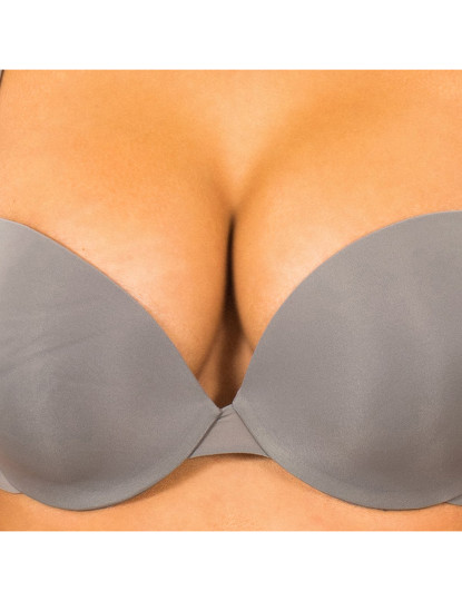 imagem de Soutien Push Up Senhora Cinza2